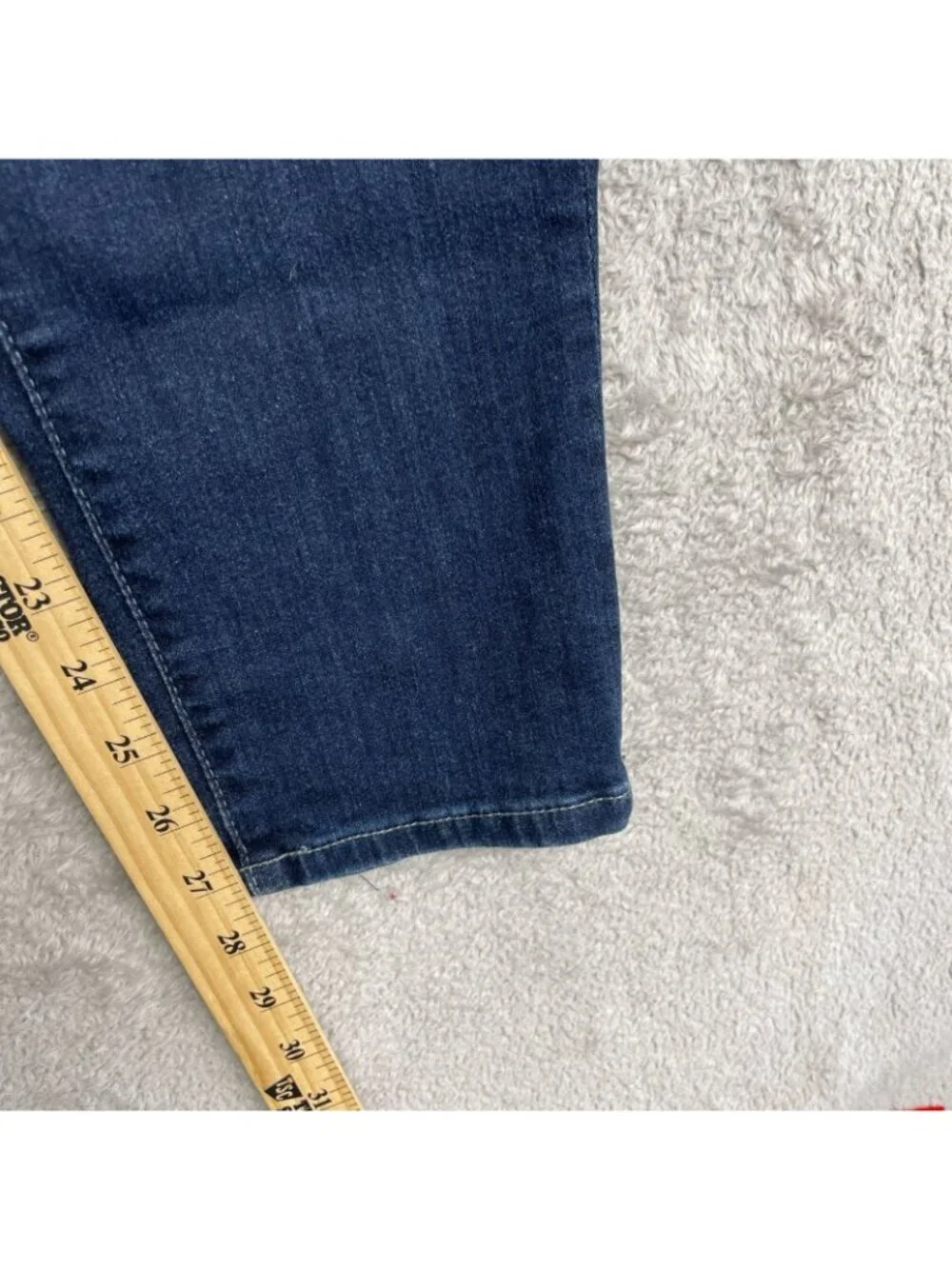 AG Adriano Goldschmied Women's 30 Prima Ankle Cigarette Jeans Dark Wash P0258